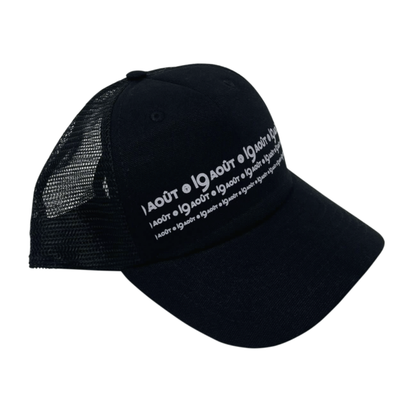 Casquette "trucker" 19 Août – Taille unique (3/4)